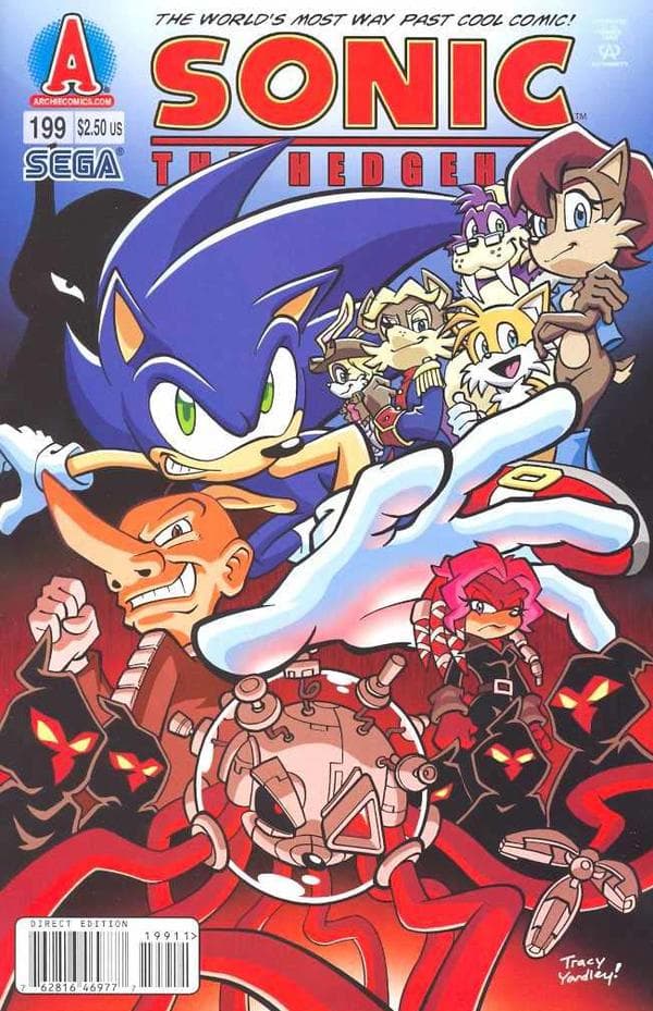 Sonic the Hedgehog #199 cover