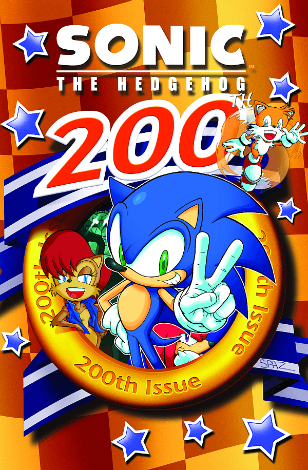 Sonic the Hedgehog #200 cover