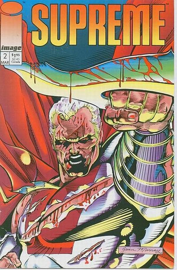 Supreme #2 cover