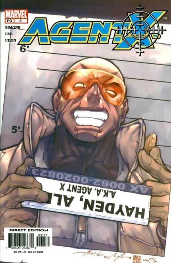 Agent X #6 cover
