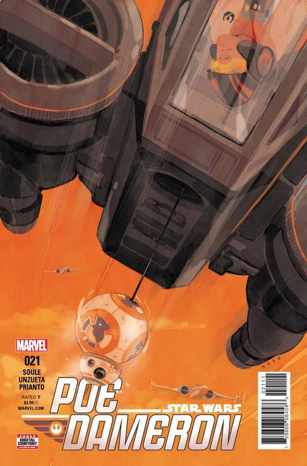 Star Wars: Poe Dameron #21 cover