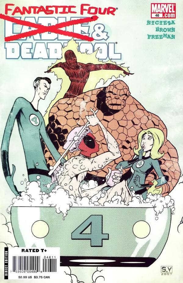 Cable & Deadpool #46 cover