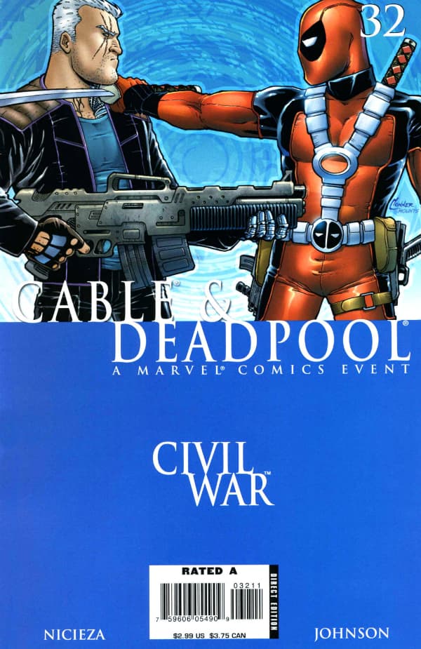 Cable & Deadpool #32 cover