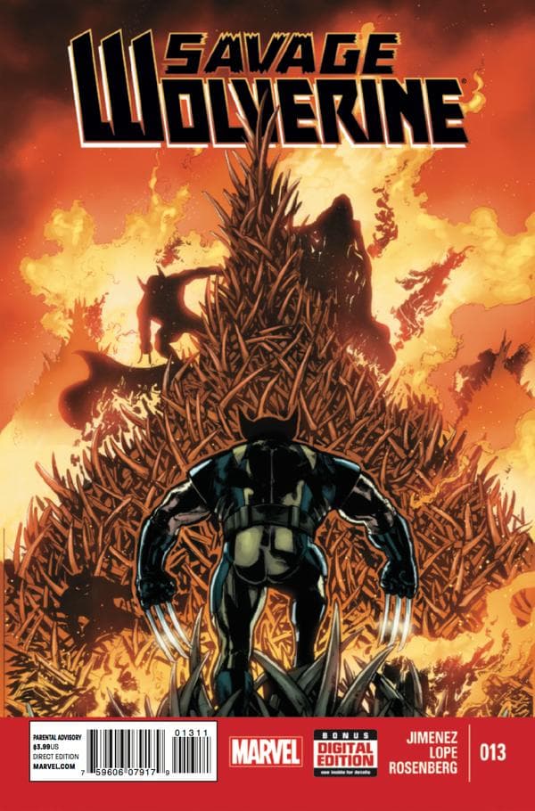 Savage Wolverine #13 cover