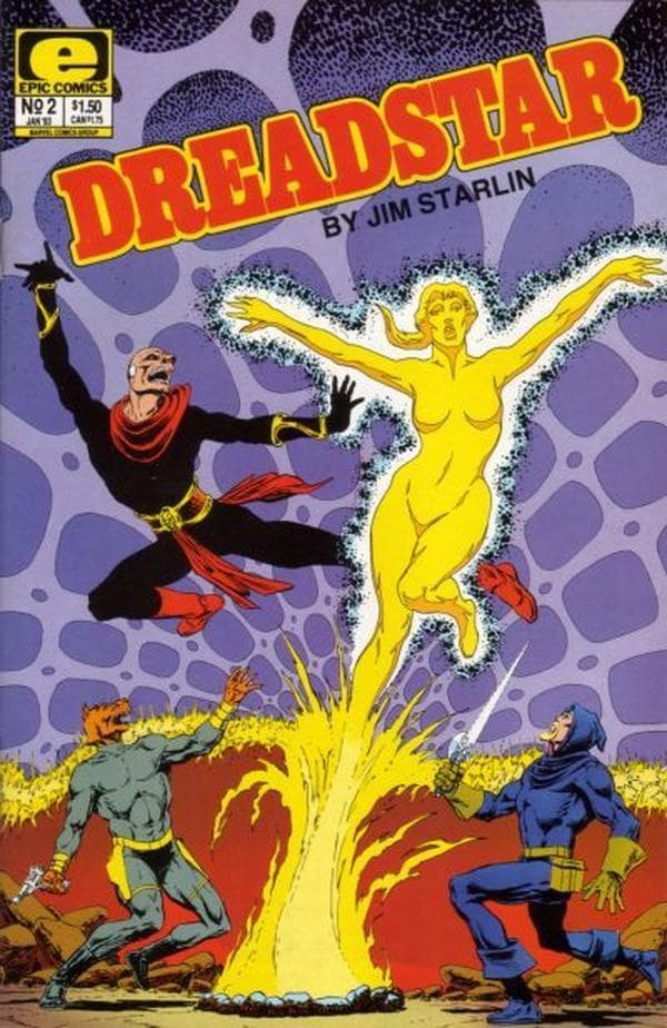 Dreadstar #2 cover