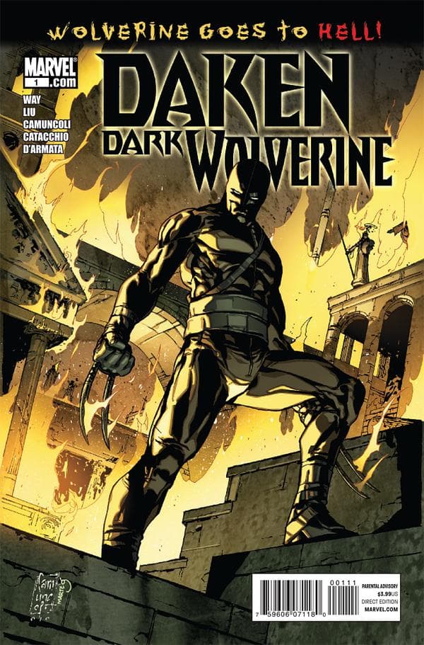 Daken: Dark Wolverine #1 cover