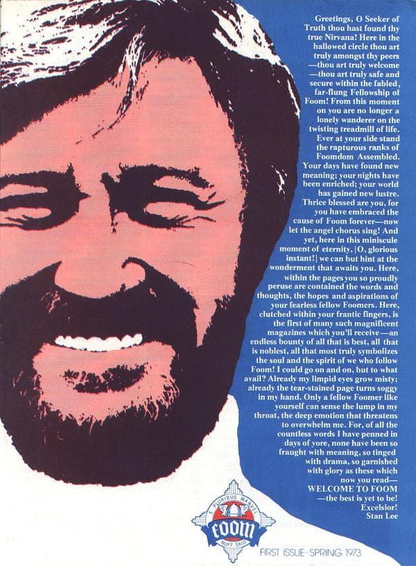 FOOM Magazine #1 cover