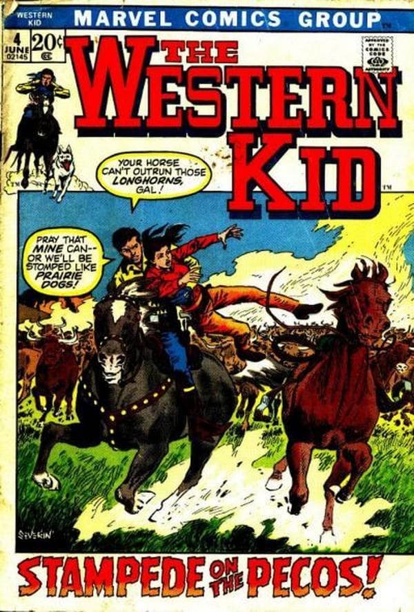 The Western Kid #4 cover