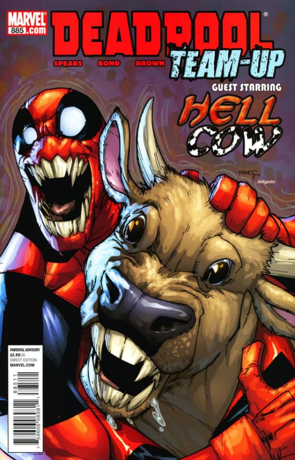 Deadpool Team-Up #885 cover