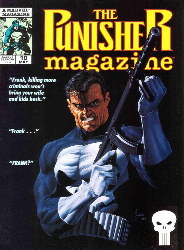 The Punisher Magazine #10 cover