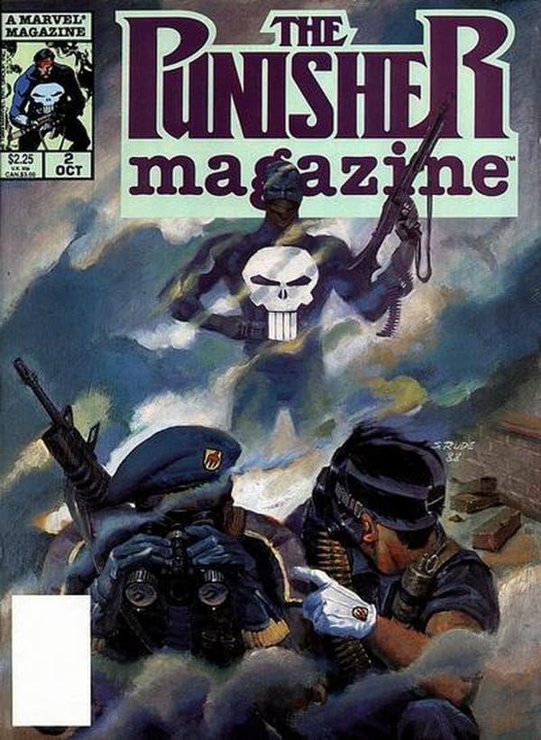 The Punisher Magazine #2 cover