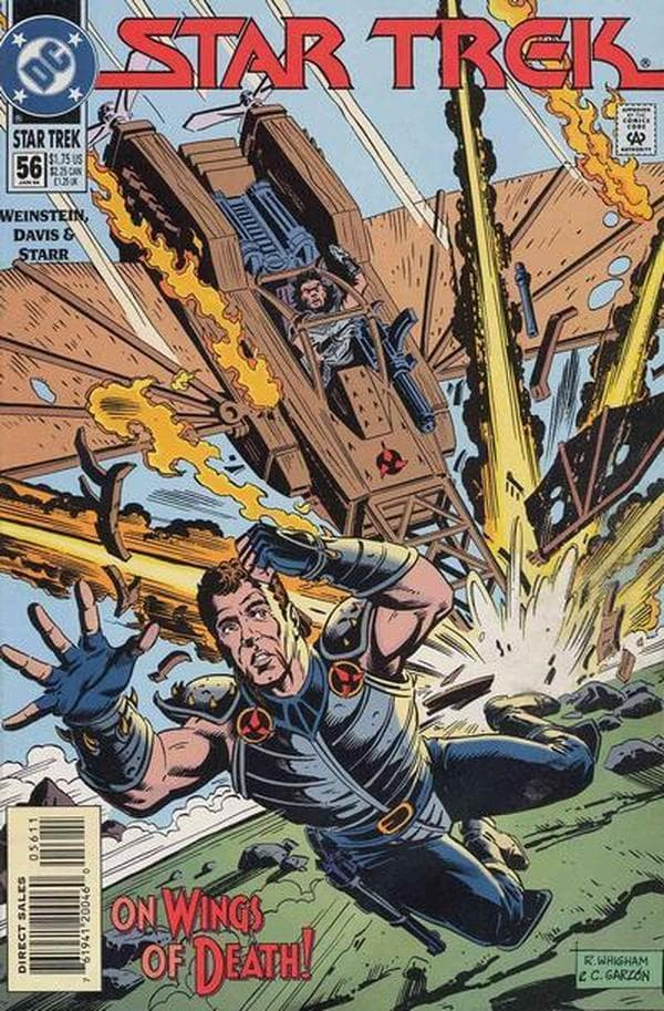 Star Trek #56 cover