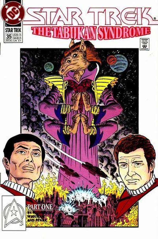 Star Trek #35 cover