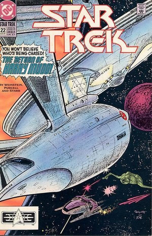 Star Trek #22 cover