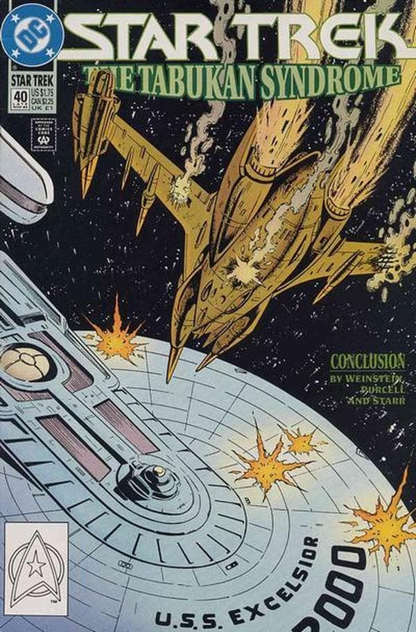 Star Trek #40 cover