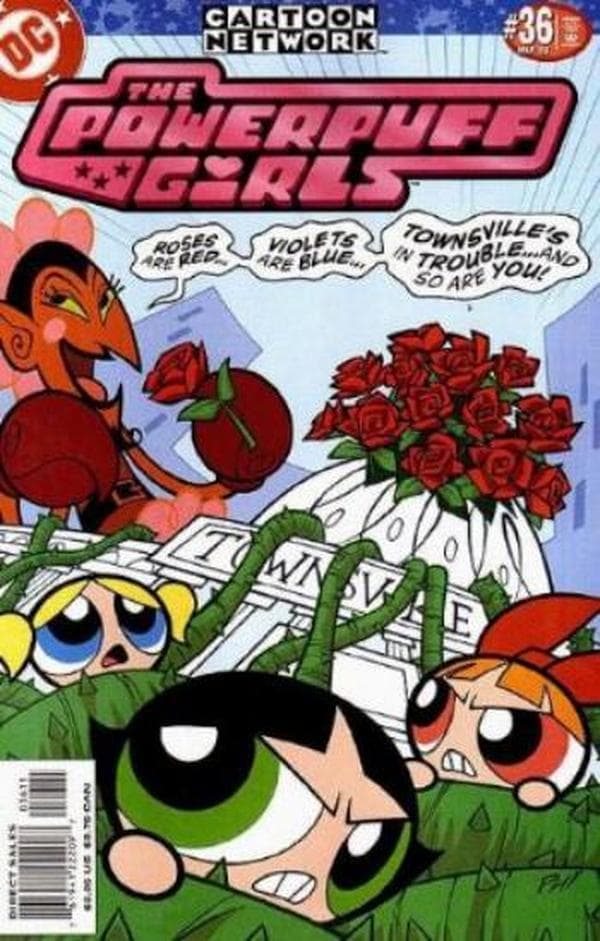 The Powerpuff Girls #36 cover