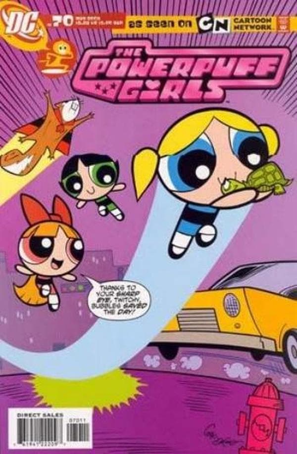 The Powerpuff Girls #70 cover