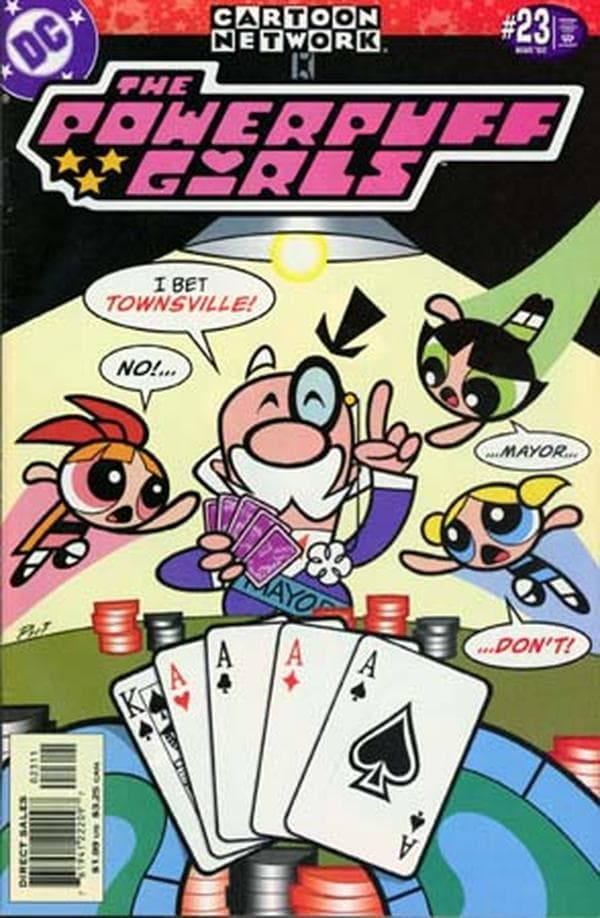 The Powerpuff Girls #23 cover
