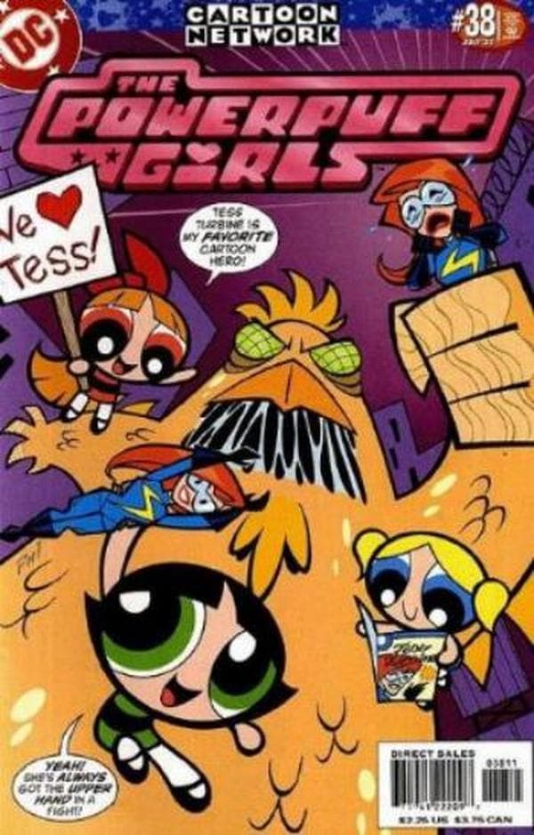 The Powerpuff Girls #38 cover