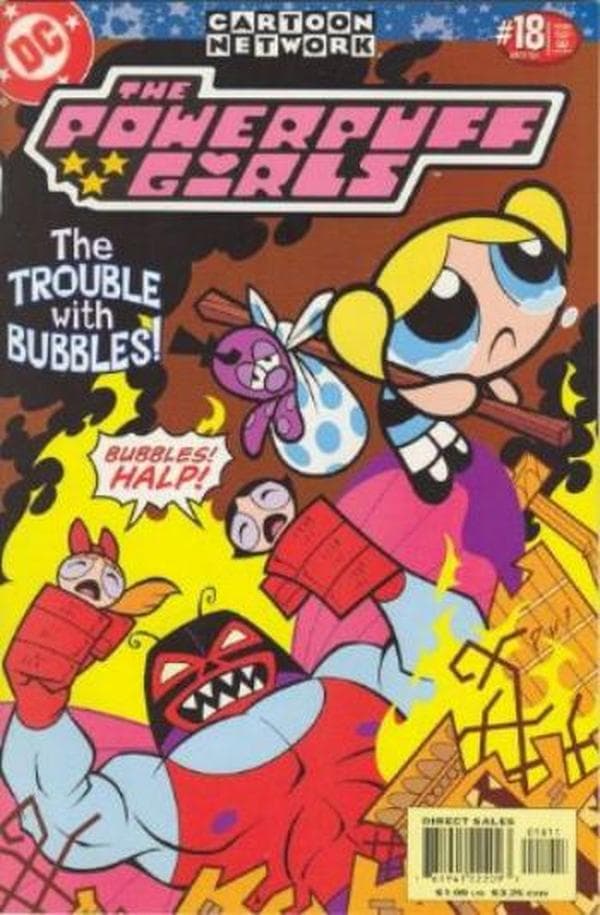 The Powerpuff Girls #18 cover