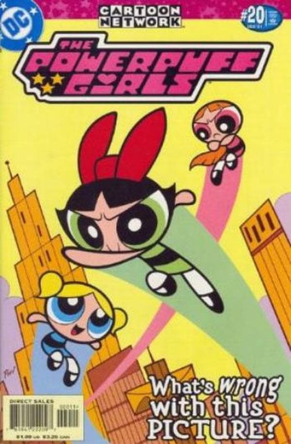 The Powerpuff Girls #20 cover