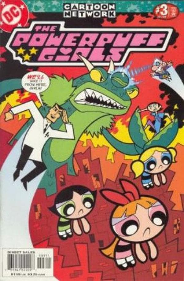 The Powerpuff Girls #3 cover