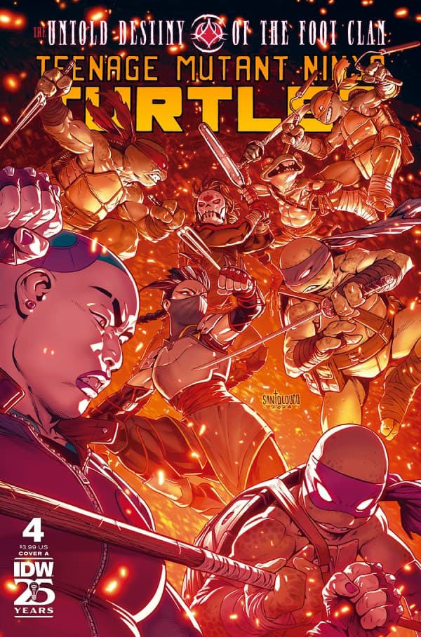 Teenage Mutant Ninja Turtles: The Untold Destiny of the Foot Clan #4 cover