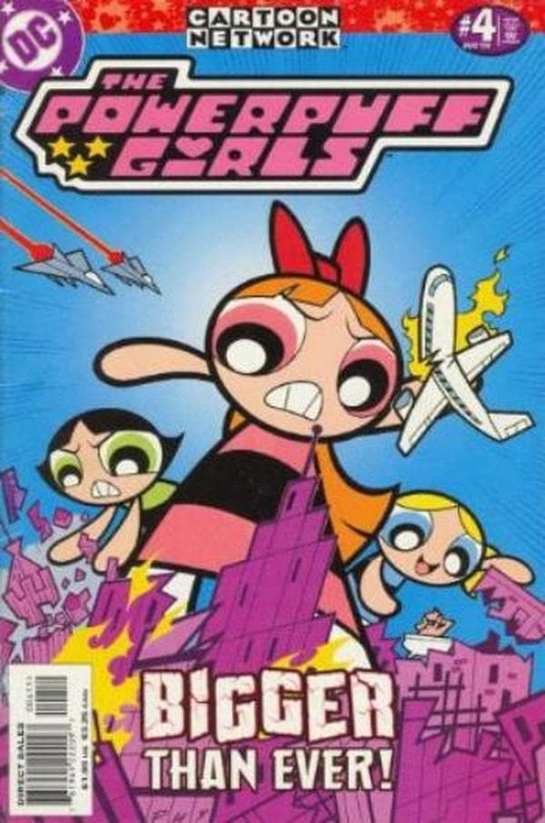 The Powerpuff Girls #4 cover