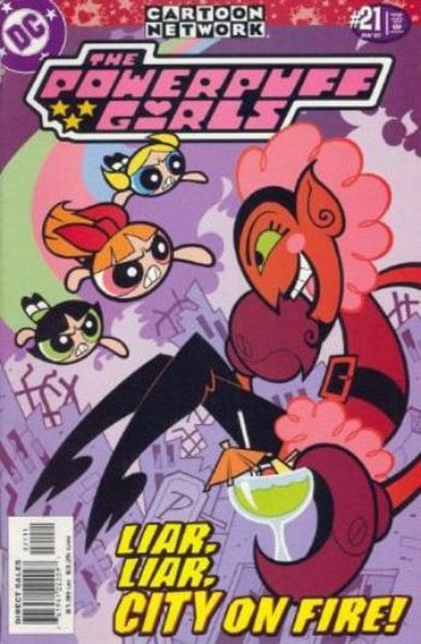 The Powerpuff Girls #21 cover