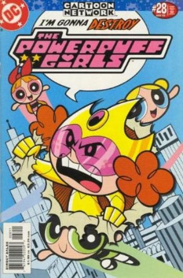 The Powerpuff Girls #28 cover