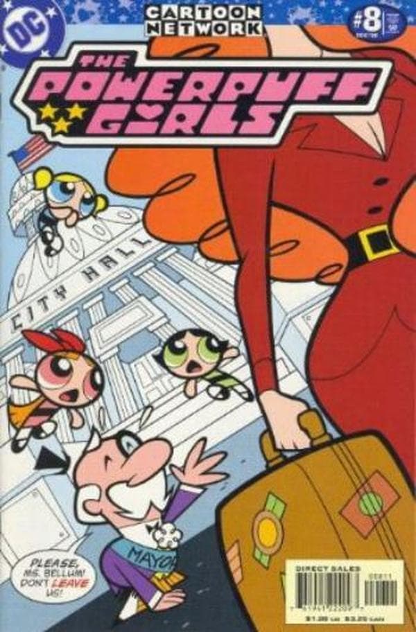 The Powerpuff Girls #8 cover