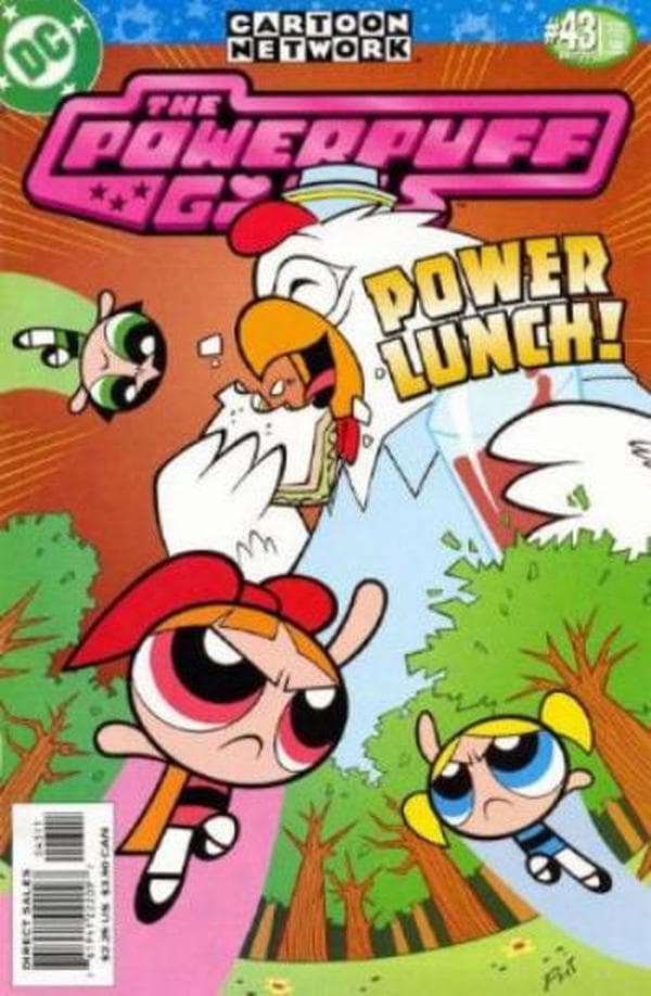 The Powerpuff Girls #43 cover