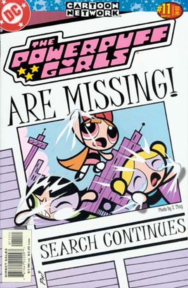 The Powerpuff Girls #11 cover