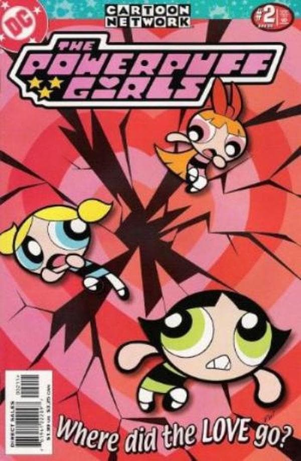 The Powerpuff Girls #2 cover