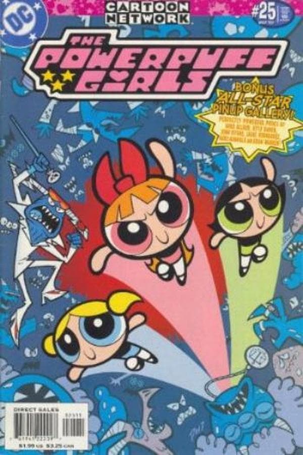 The Powerpuff Girls #25 cover