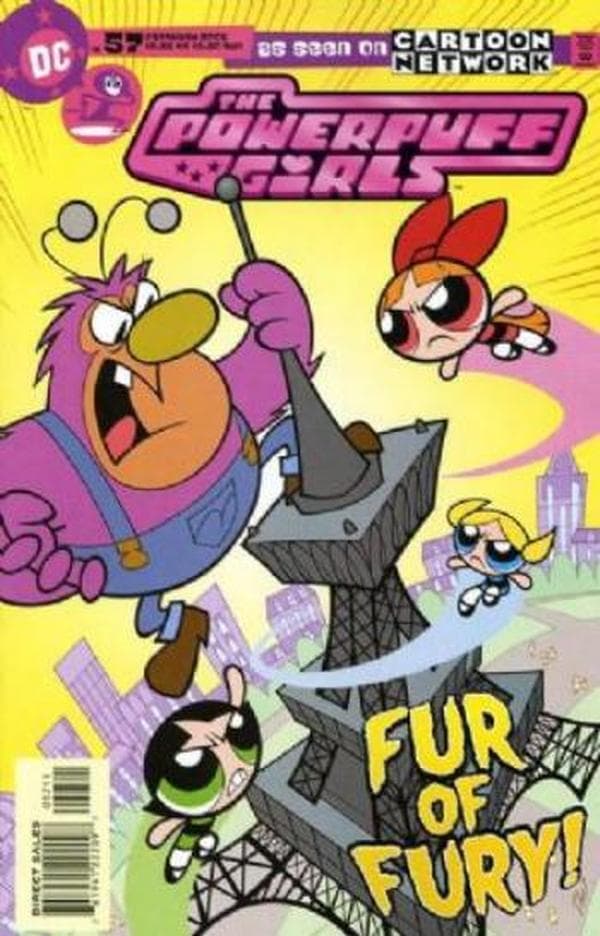The Powerpuff Girls #57 cover