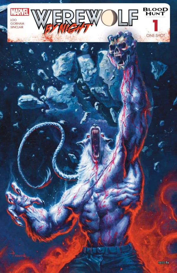 Werewolf by Night: Blood Hunt cover — © Marvel Comics