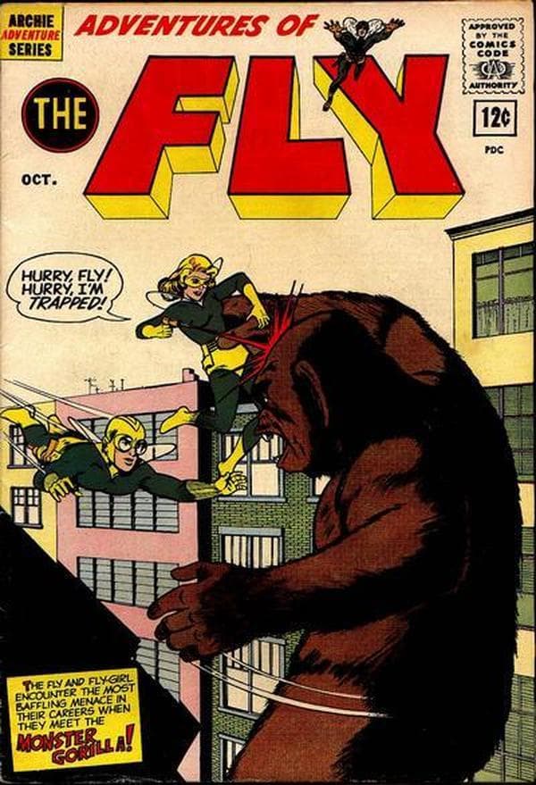 Adventures of the Fly #22 cover