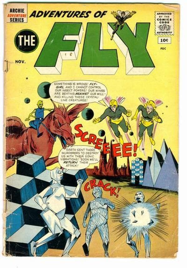 Adventures of the Fly #16 cover