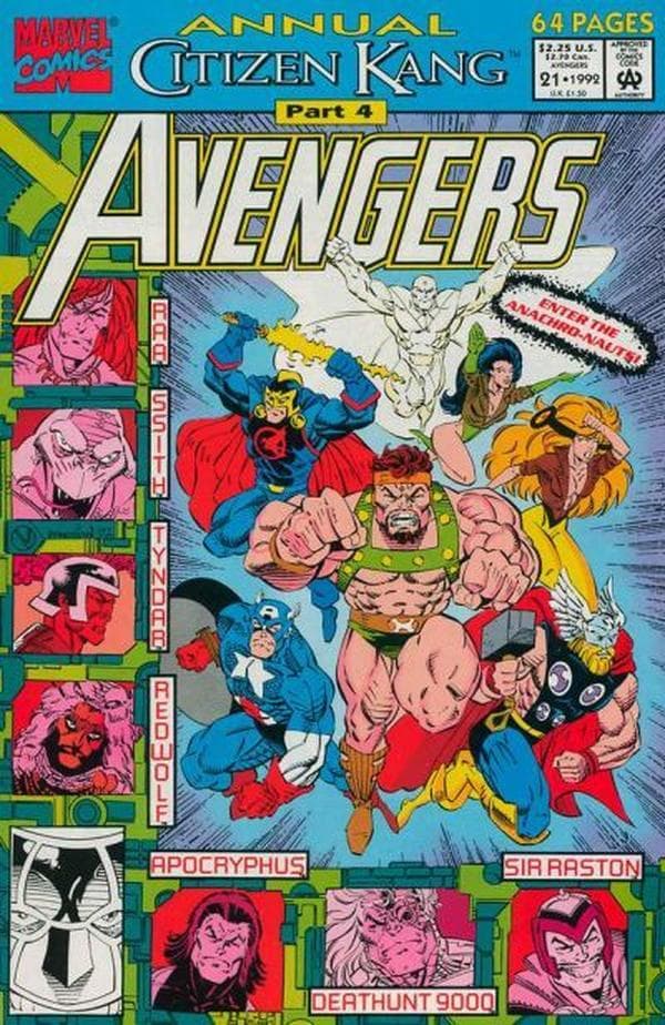 The Avengers Annual #21 cover