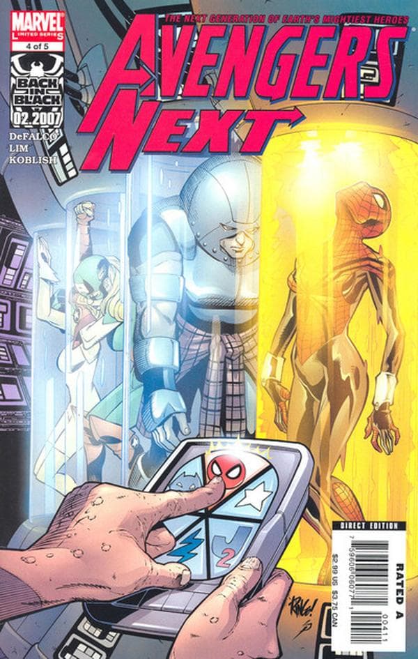 Avengers Next #4 cover