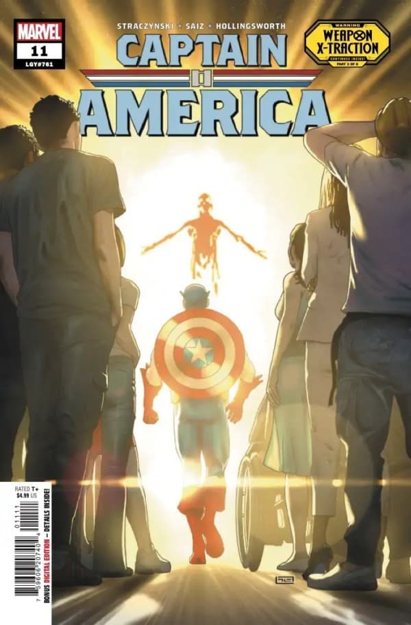 Captain America #11 cover