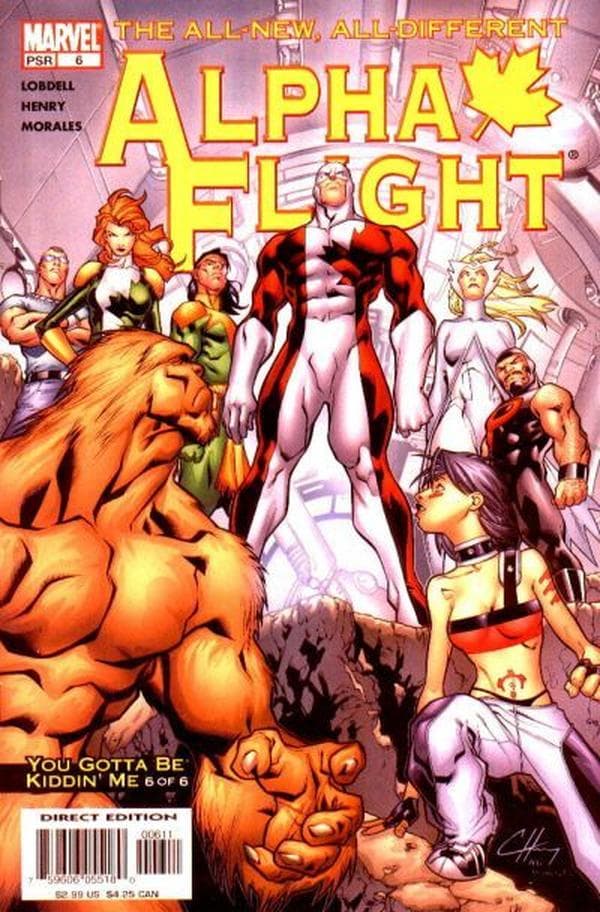 Alpha Flight #6 cover