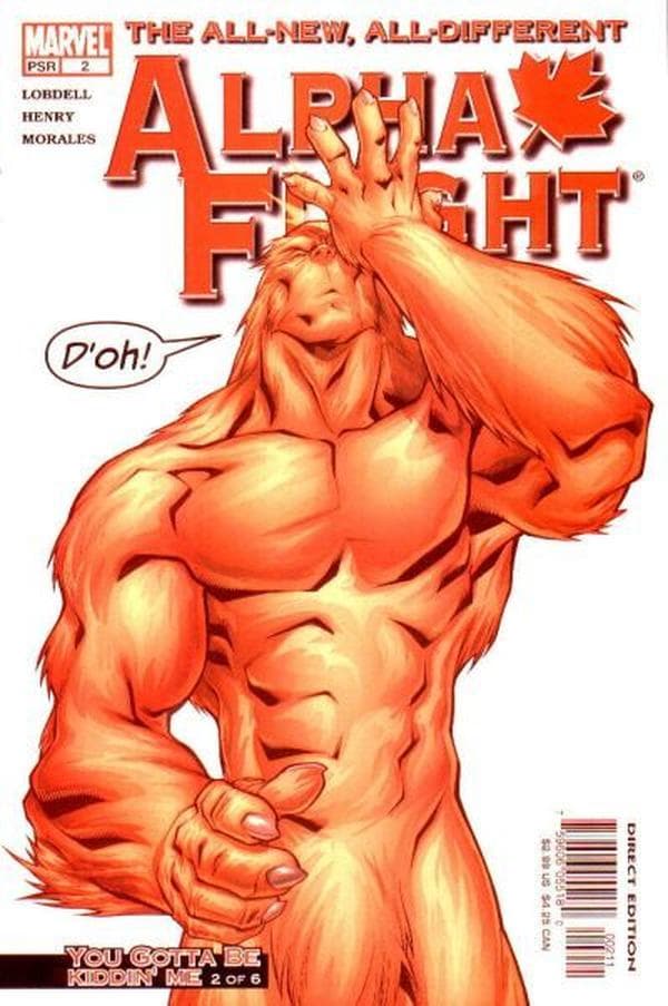Alpha Flight #2 cover