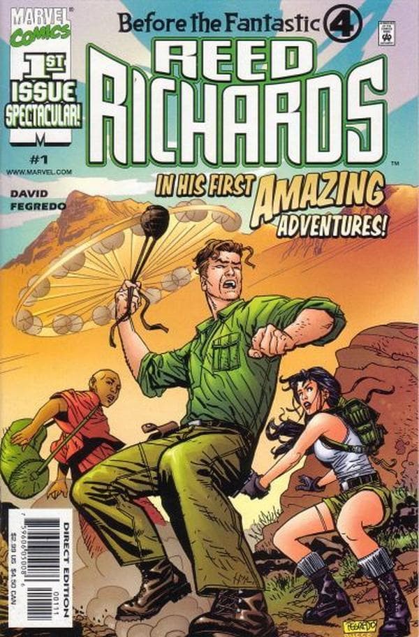 Before the Fantastic Four: Reed Richards #1 cover