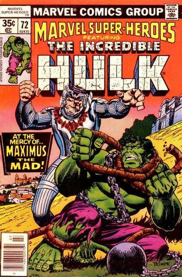 Marvel Super-Heroes #72 cover