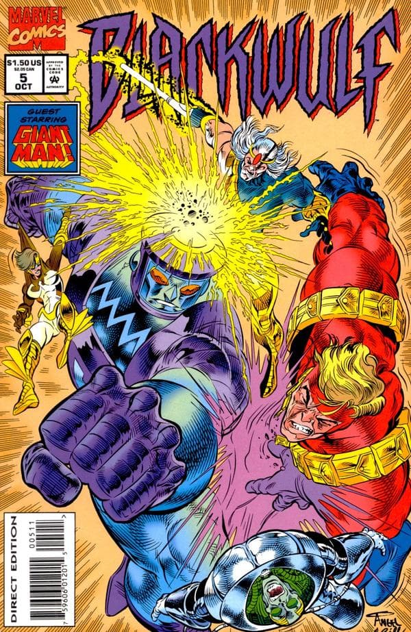 Blackwulf #5 cover