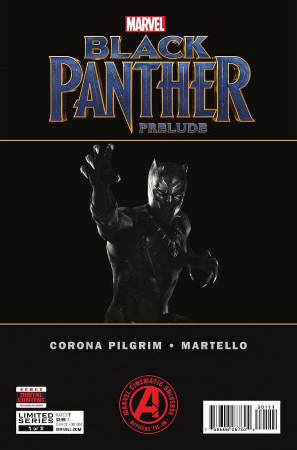 Marvel's Black Panther Prelude #1 cover