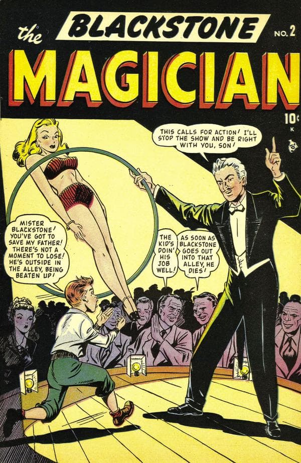 Blackstone the Magician #2 cover