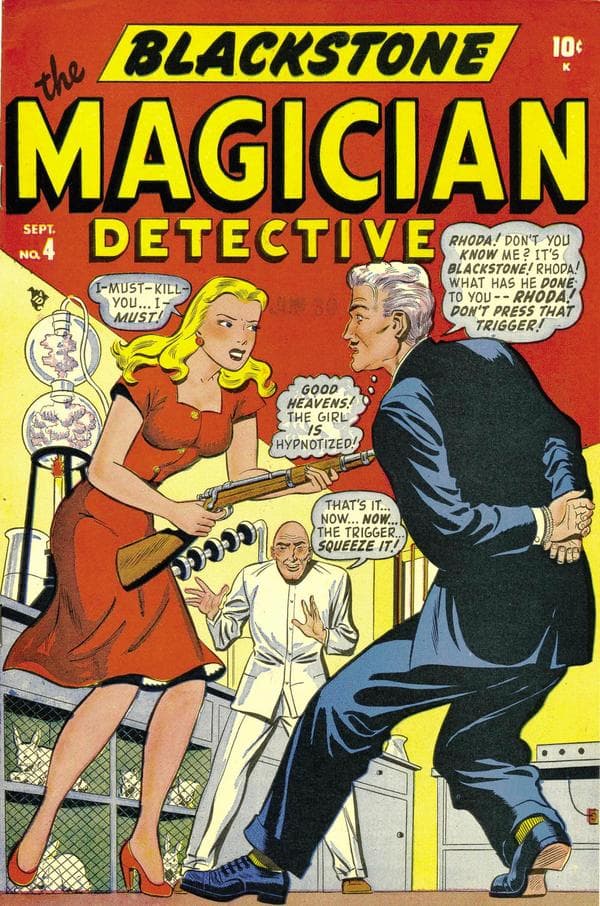 Blackstone the Magician #4 cover